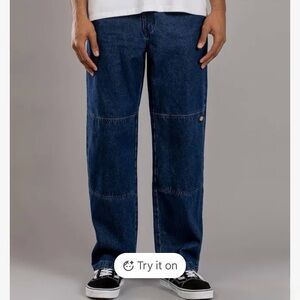 NWT Dickies Men's skate double knee Denim Pant